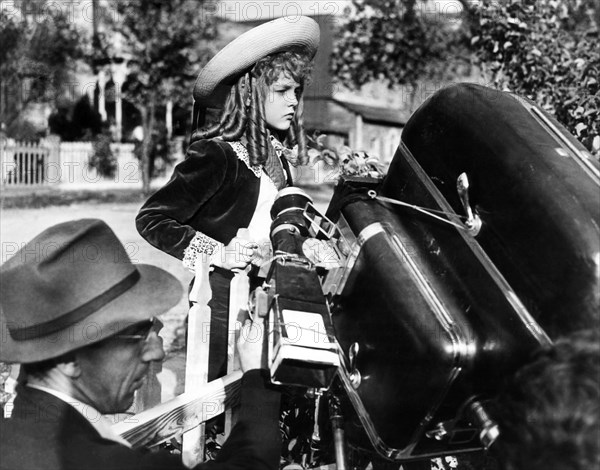 Bobby Cooper, on-set of the Film "The Magnificent Ambersons", 1942