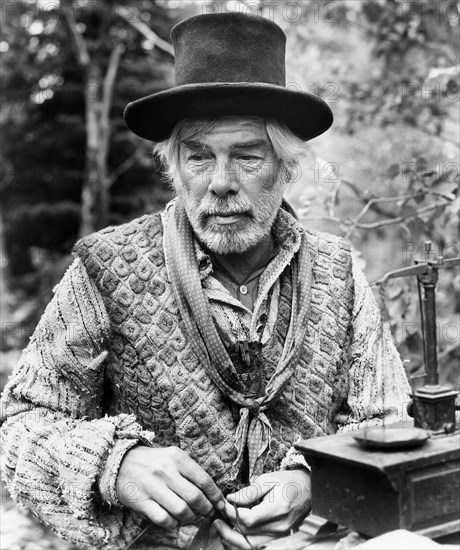 Lee Marvin, on-set of the Film "Paint Your Wagon", 1969