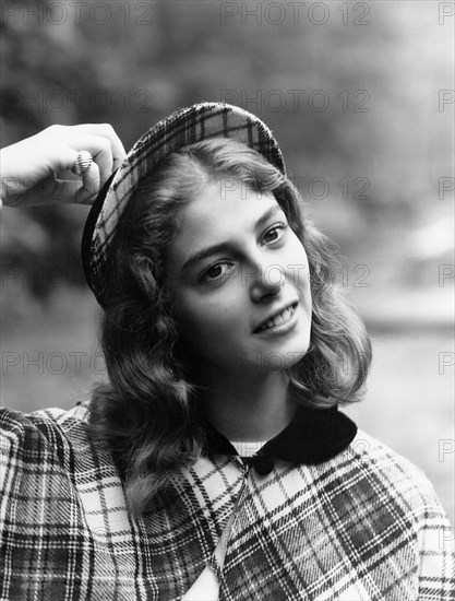 Pier Angeli, on-set of the Film "Teresa", 1951