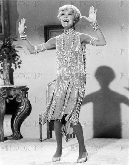 Carol Channing, on-set of the Film "Thoroughly Modern Millie", 1967