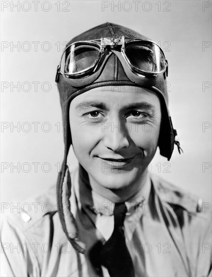 Robert Young, Publicity Portrait for the Film "West Point of the Air", 1935