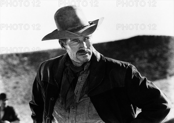 Charlton Heston, on-set of the Film "Will Penny", 1967