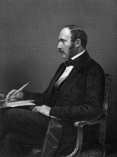 Prince Albert, Consort to Queen Victoria, Portrait, circa 1860