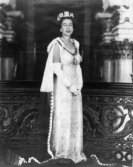 Queen Elizabeth II, Portrait, circa mid-1950's