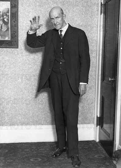 Eugene V. Debs, Labor Leader and Socialist Candidate for U.S. President, Portrait, 1923