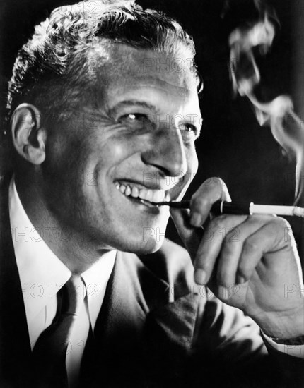 Ezio Pinza, Portrait Smoking Cigarette, circa 1946