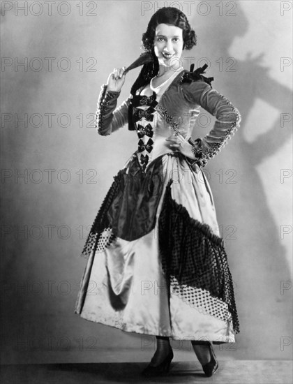 Actress Lily Pons, Fashion Portrait, Paris, circa late 1920's