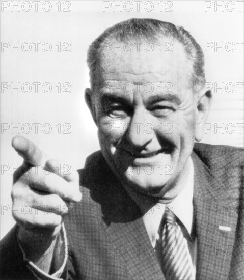 U.S. President Lyndon Johnson, Portrait, December 1963