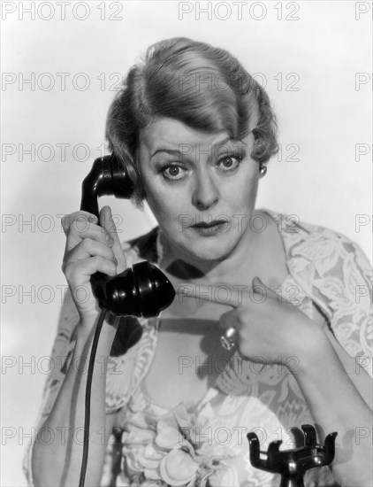 Actress Mary Boland, Publicity Portrait, circa early 1930's