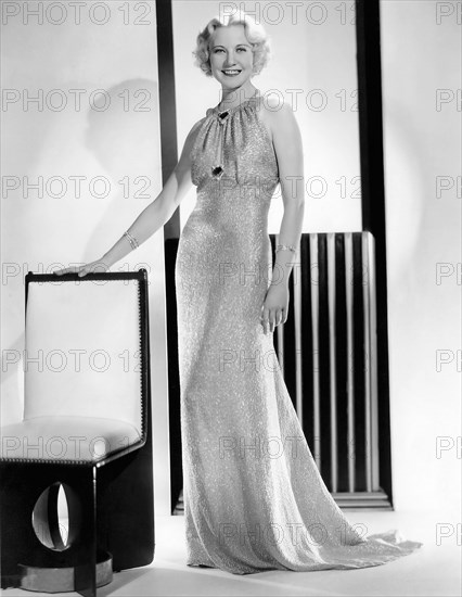 Actress Una Merkel, Fashion Portrait, circa 1933