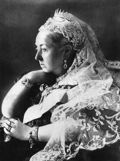 Queen Victoria, of the United Kingdom, Portrait, circa 1890