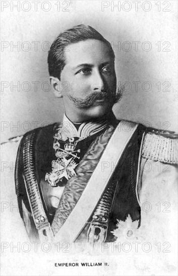 Wilhelm II (1859-1941), Emperor of Germany and King of Prussia (1888-1918), Portrait, circa 1890's