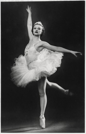 Galina Ulanova, Russian Ballet Dancer, Portrait, circa 1940's