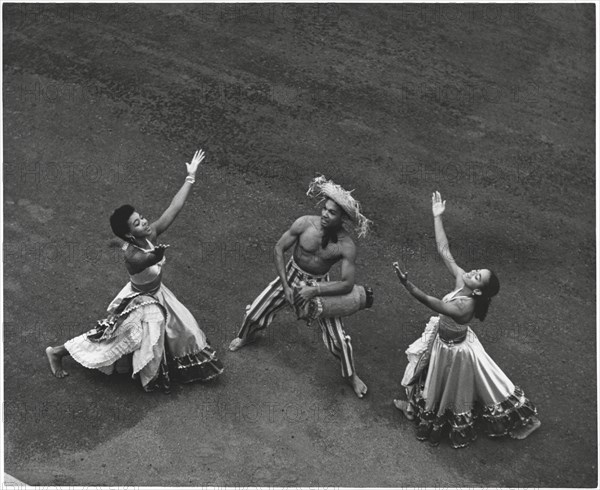 Jean Leon Destinié, Haitian Folk Dancer, 1955