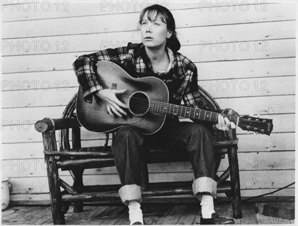 Sissy Spacek, on-set of the Film “Coal Miner’s Daughter”, Universal Pictures, 1980