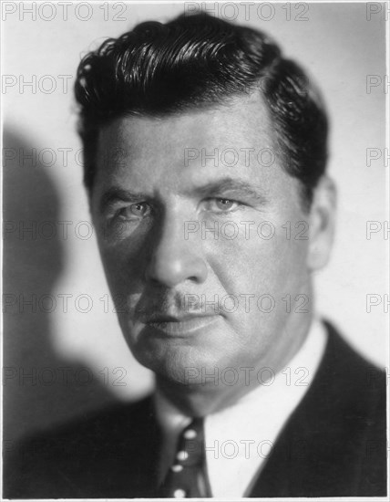 Actor George Bancroft, Publicity Portrait, circa 1939