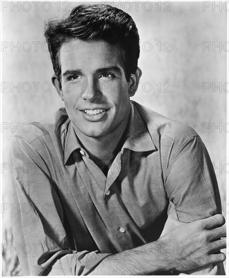 Actor Warren Beatty, Publicity Portrait, 1962