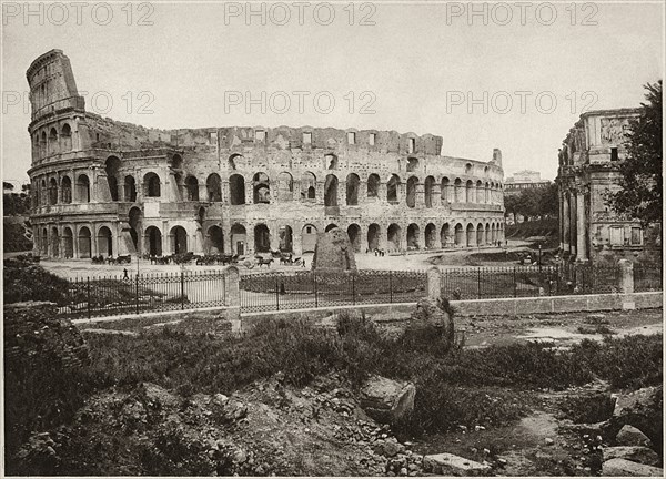 Colosseum, Rome, Italy, circa 1900