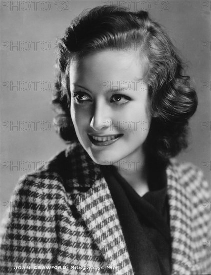 Actress Joan Crawford, Portrait, circa late 1930's