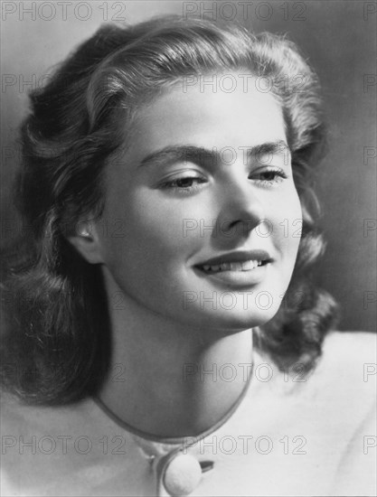 Actress Ingrid Bergman, Portrait, circa 1941