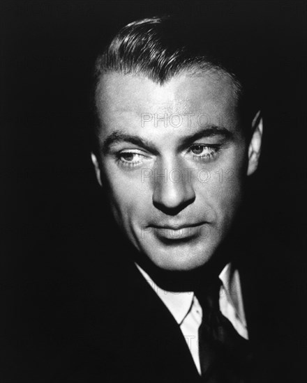 Actor Gary Cooper, Portrait, 1941