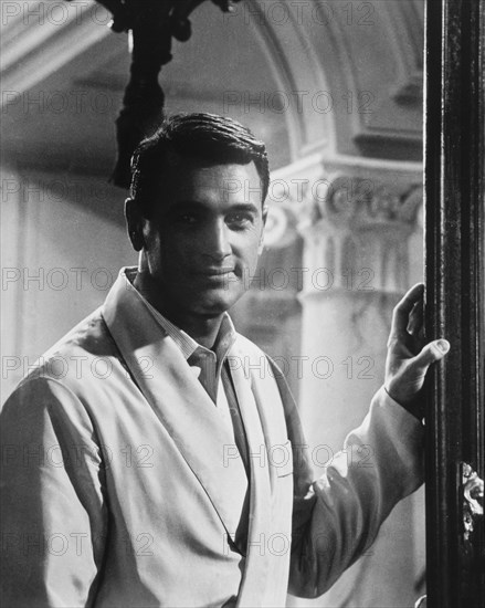 Rock Hudson, on-set of the Film "Come September", 1961