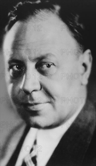 Actor Emil Jannings, Portrait, circa 1920's