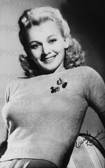 Actress Carole Landis, Publicity Portrait, circa early 1940's