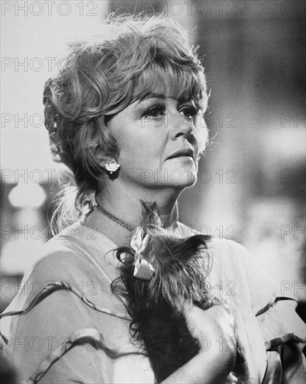 Dorothy Malone, on-set of the Film "Winter Kills", 1979