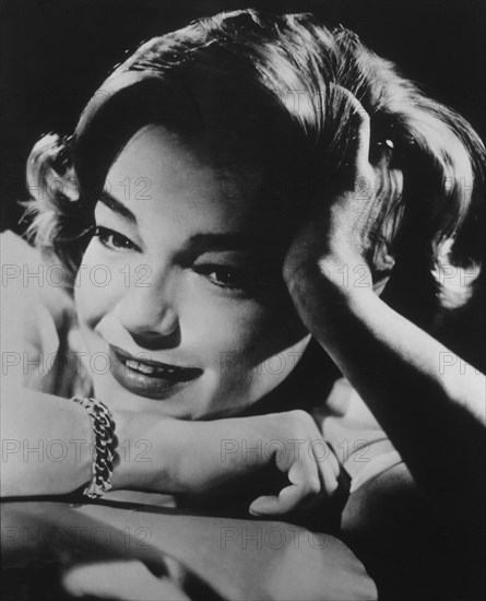 Simone Signoret, Portrait from the Film "A Room at the Top", 1959