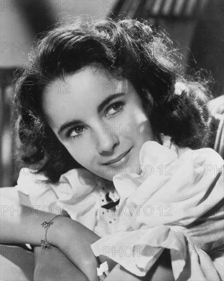 Actress Elizabeth Taylor, Publicity Portrait, 1944