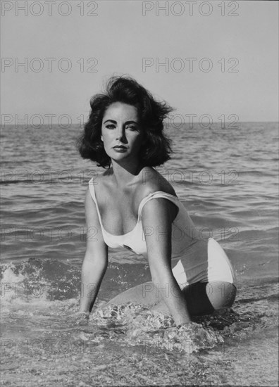 Elizabeth Taylor, On-set of the Film "Suddenly, Last Summer", 1959