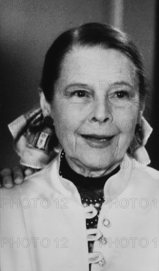 Actress Ruth Gordon, Portrait, 1980