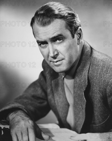 Actor James Stewart, Portrait, 1954