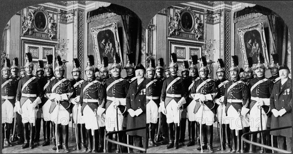 Préparatifs à la signature du Traité de Versailles, 28 juin 1919