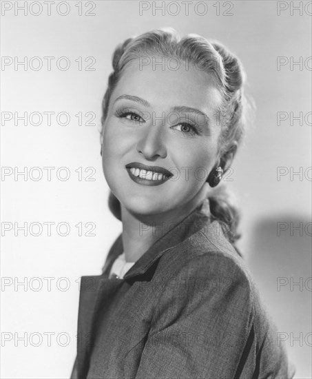 Celeste Holm, on-set of the Film, "Gentleman's Agreement", 20th Century-Fox, 1947