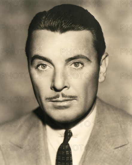 George Brent, Publicity Portrait, Warner Bros., 1930's