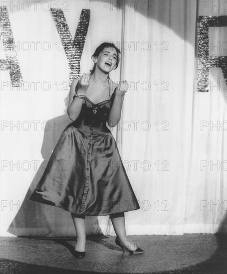 Debbie Reynolds, on-set of the Film, "Say one for Me", 20th Century Fox, 1959