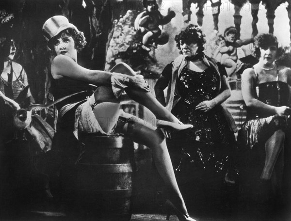 Marlene Dietrich, on-set of the Film, "The Blue Angel (Der blau Engel)", 1930