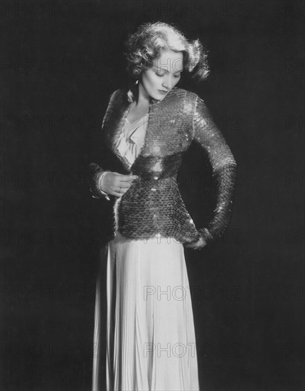 Marlene Dietrich, Publicity Still from the Film, "Dishonored", 1931