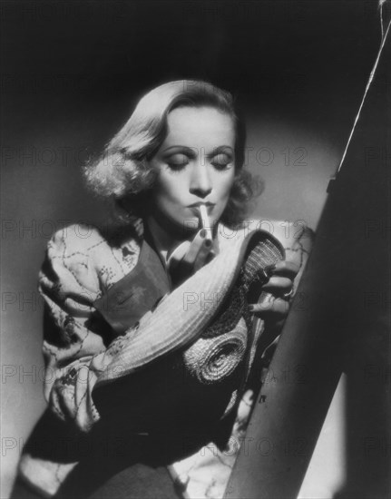 Marlene Dietrich, Publicity Portrait from the Film, "Angel", Paramount Pictures, 1937