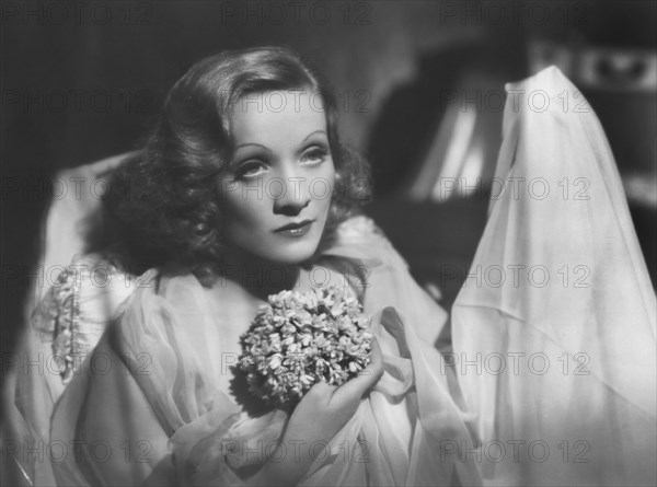 Marlene Dietrich, on-set of the Film, "The Garden of Allah", 1936