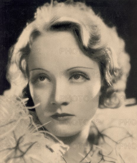 Marlene Dietrich, Publicity Portrait, Screen Play Magazine, April 1931