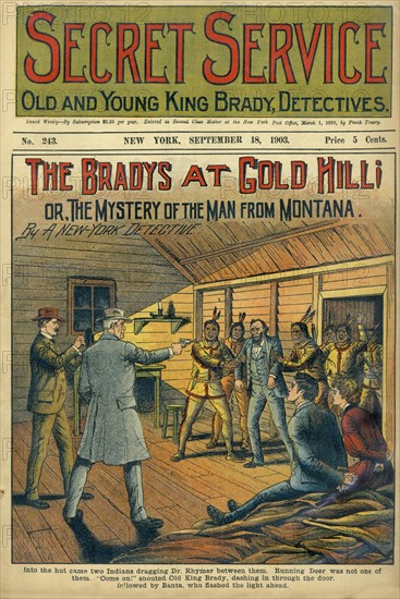 Cover of Secret Service Magazine, No. 243, September 18, 1903