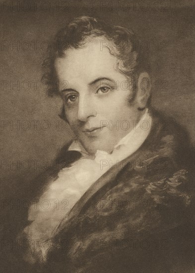 Washington Irving (1783-1859), American Writer and Diplomat, Portrait