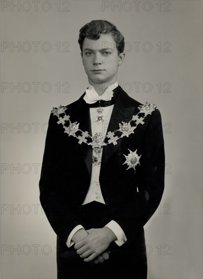 Crown Prince Carl Gustaf (Later King Carl XVI Gustaf) of Sweden, Portrait, 1965