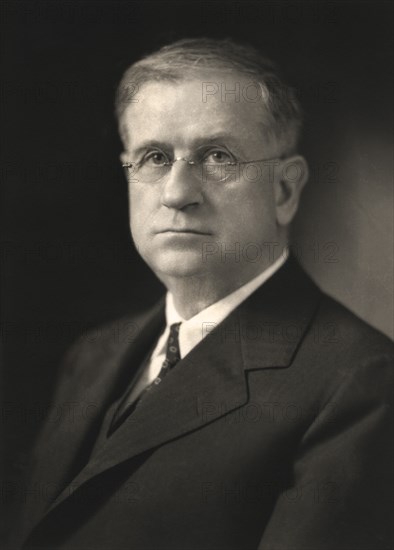 Harold J. Ickes (1874-1952), American Administrator and Politician, Portrait, 1930's