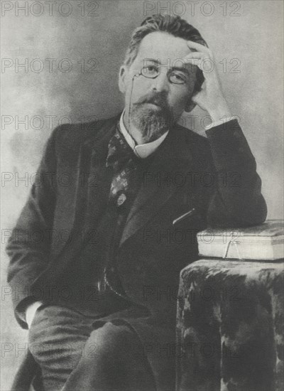 Anton Chekhov (1860-1904), Russian Playwright and Short Story Writer, Portrait,