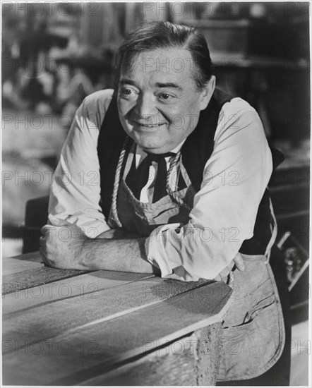 Peter Lorre, on-set of the Film, "The Comedy of Terrors", 1963