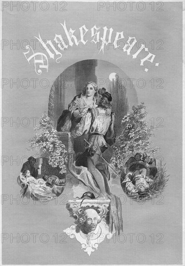 Romeo and Juliet, Shakespeare, Frontispiece, Henry J. Johnson Publisher, 1879
